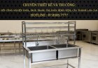 Chậu Rửa 2 Hộc Có Kệ Trên