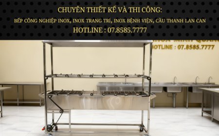 Lò Nướng Gà Vịt Inox Tự Động Quay