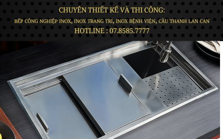Thùng Đá kèm Chậu Rửa Inox Âm Quầy Bar TDA-14