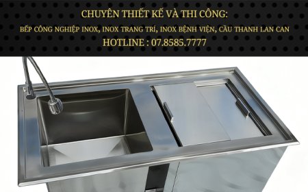 Thùng Đá Kèm Chậu Rửa Inox Âm Quầy Bar TDA-12