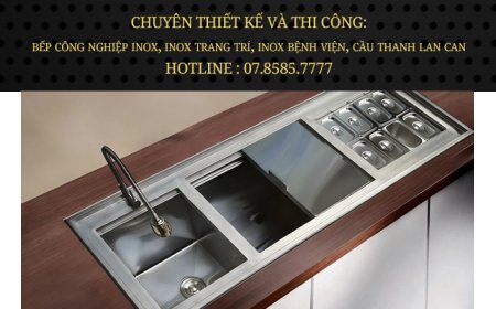 Chậu Rửa, Thùng Đá, Khay GN Âm Quầy TDA-10