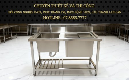 Thùng Đá Inox Kèm Chậu Rửa Có Khung Chân TDCC-18