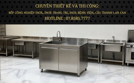 Tủ Inox Có Bồn Rửa TU-01