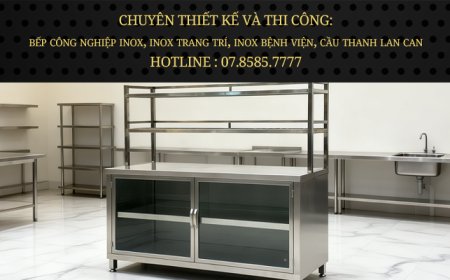 Tủ Inox Có Kệ Trên TU-17