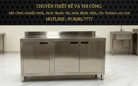 Tủ Bếp Inox Cao Cấp TU-28
