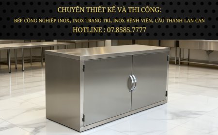 Tủ Inox Treo Tường Cửa Mở TU-35