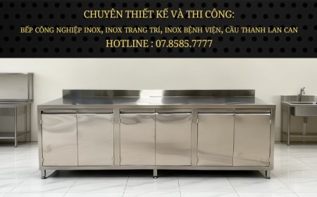 Tủ Inox 6 Cánh Có Kệ Giữa TU-39