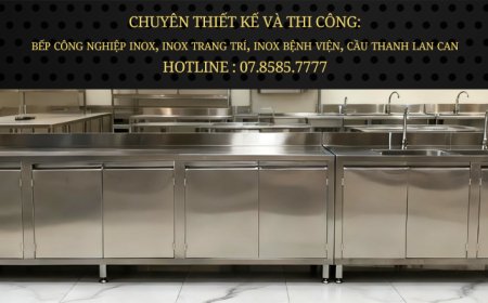 Hệ Tủ Inox Có 2 Bồn Rửa TU-40