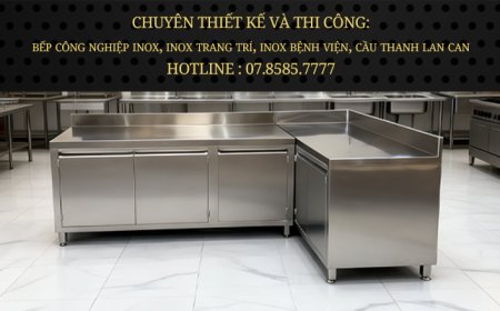 Hệ Tủ Inox Góc Chữ L TU-41