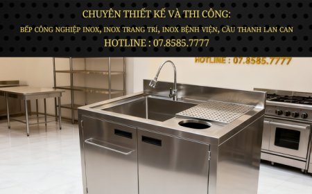 Tủ Inox Có Bồn Rửa TU-46