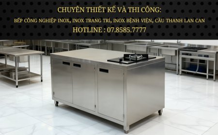 Tủ Inox Có Bếp Gas TU-48