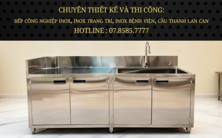 Tủ Inox Có Bồn Rửa TU-49