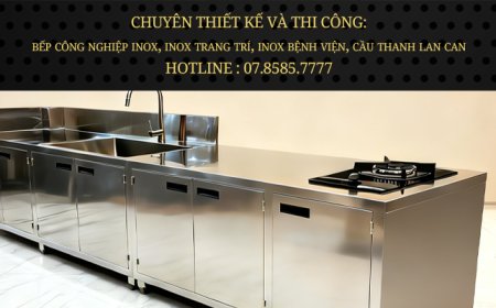Hệ Tủ Inox Có Bồn Rửa Và Bếp Gas TU-50