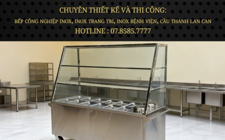 Tủ Hâm Nóng Thức Ăn 3 Tầng 12 Khay 2 Nồi