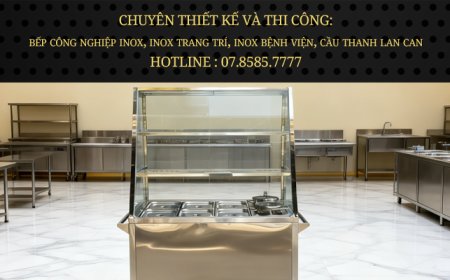 Tủ Hâm Nóng Thức Ăn 3 Tầng 6 Khay 2 Nồi