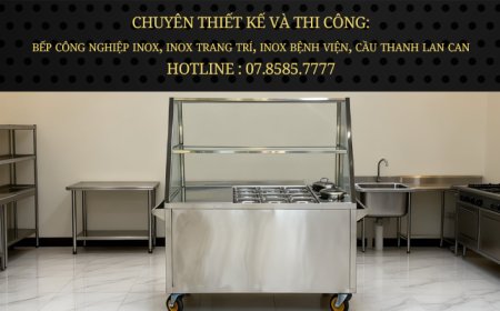 Quầy Hâm Nóng Cháo Dinh Dưỡng 12 Khay, 2 Nồi