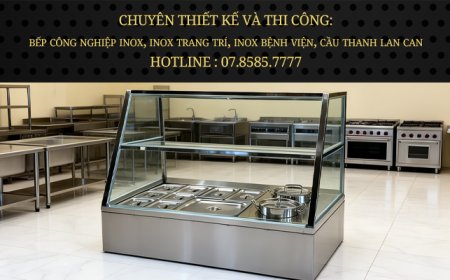 Tủ Hâm Nóng Thức Ăn 9 Khay 2 Nồi