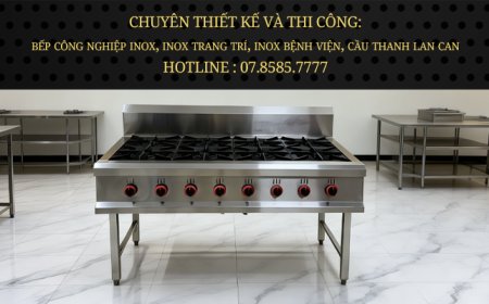 Bếp Âu 8 họng
