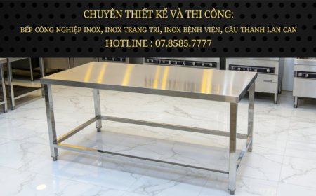 Bàn Inox 1 tầng