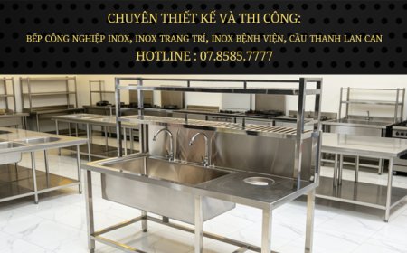 Chậu Rửa 1 Ngăn Lớn Có Kệ Trên Và Lỗ Xả Rác