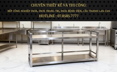 Kệ Phẳng Inox 2 Tầng Treo Tường
