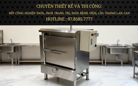 Tủ Cơm 20kg Dùng Điện & Gas