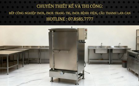 Tủ Cơm 40kg Dùng Điện & Gas