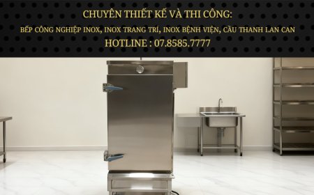 Tủ Cơm 50Kg Dùng Điện & Gas Mới