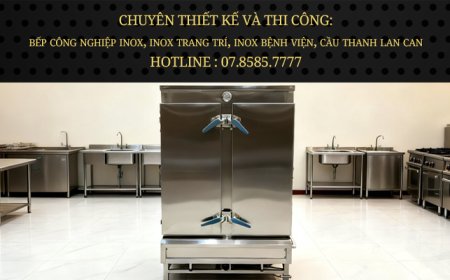 Tủ Cơm 100Kg Dùng Gas Mới