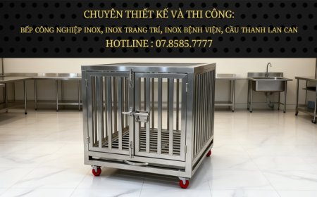 Chuồng Chó Inox Q-1