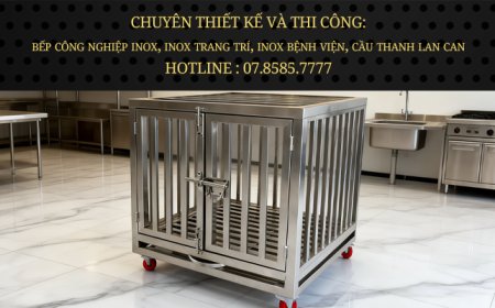 Chuồng Chó Inox Q-2