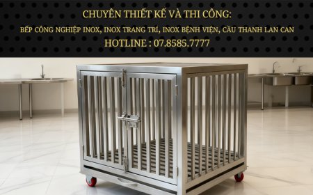 Chuồng Chó Inox Q-3
