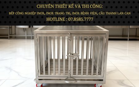 Chuồng Chó Inox Q-4