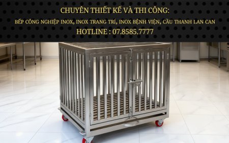 Chuồng Chó Inox Q-5
