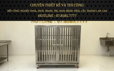 Chuồng Chó Inox Q-6