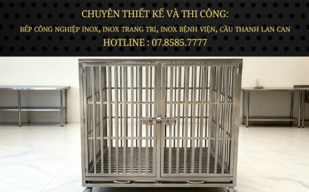 Chuồng Chó Inox Q-7