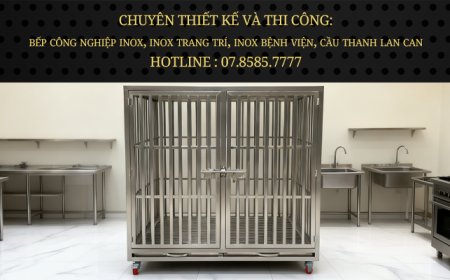 Chuồng Chó Inox Q-8