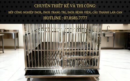 Chuồng Chó Inox Q-9