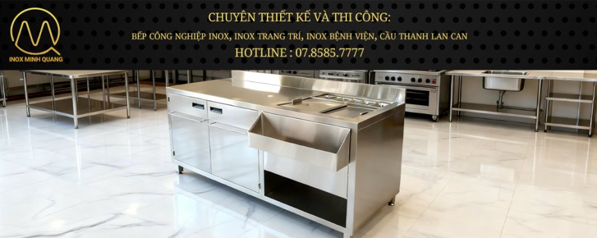 Quầy Pha Chế Inox 304 QB-06
