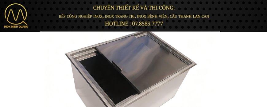 Thùng Đá Inox Âm Quầy TDA-11