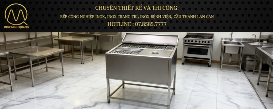 Thùng Đá Inox Khung Chân Có 9 Khay Topping TDCC-13