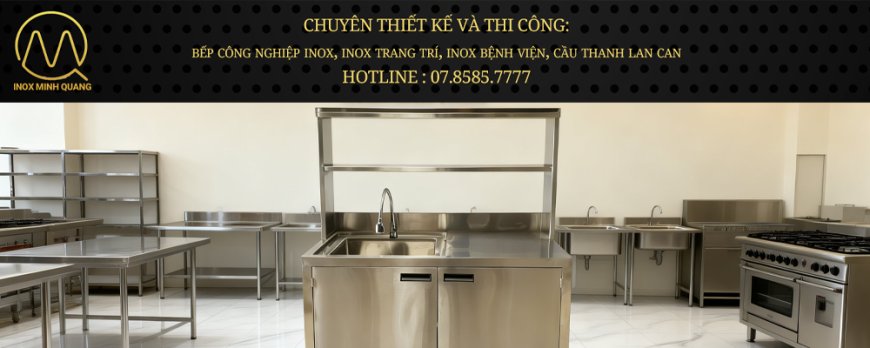 Tủ Inox Có Kệ Trên Và Bồn Rửa TU-26
