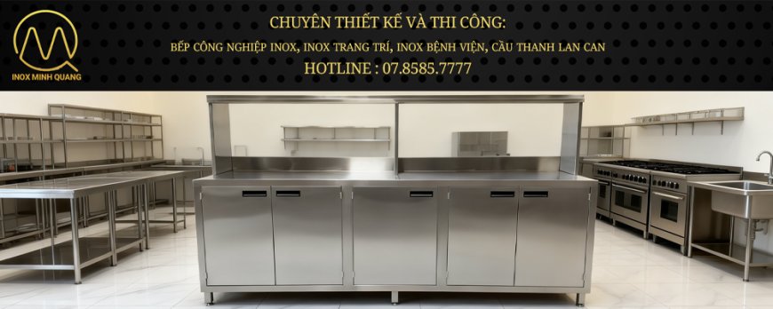 Tủ Inox 5 Cánh Có Kệ Trên TU-31