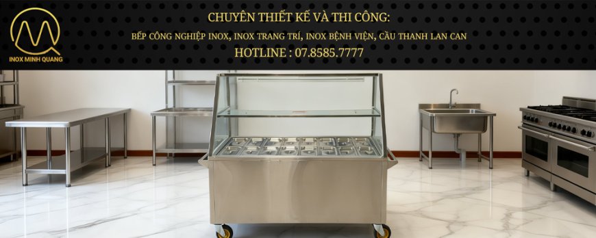 Tủ Hâm Nóng Thức Ăn 16 Khay Có Mái Kính