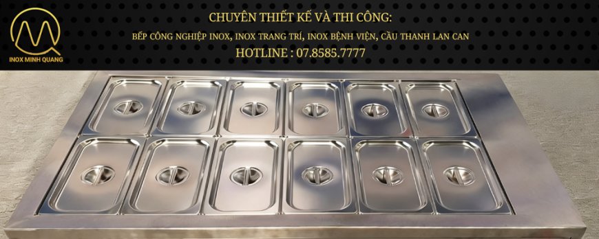 Tủ Hâm Nóng Thức Ăn 12 Khay Để Bàn