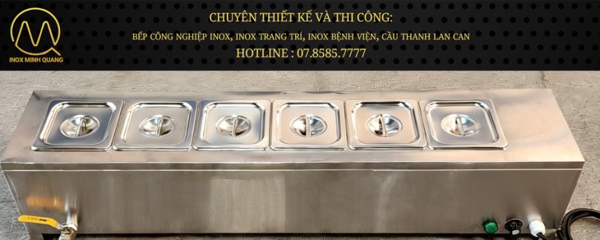 Tủ Hâm Nóng Thức Ăn 06 Khay Để Bàn