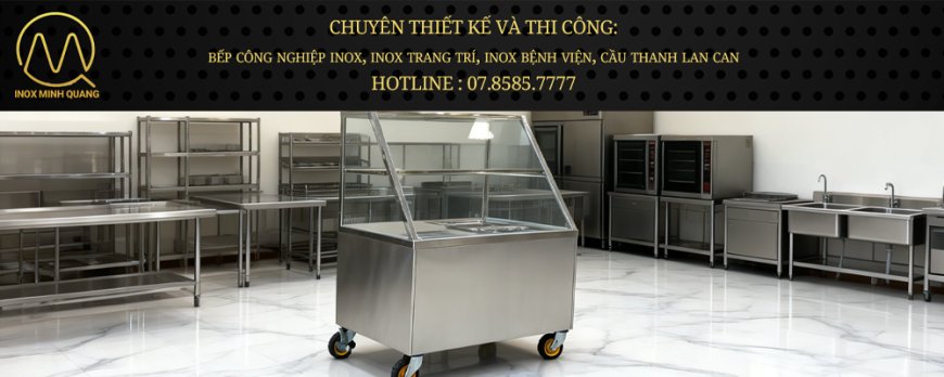 Tủ Hâm Nóng Thức Ăn Inox 6 Khay