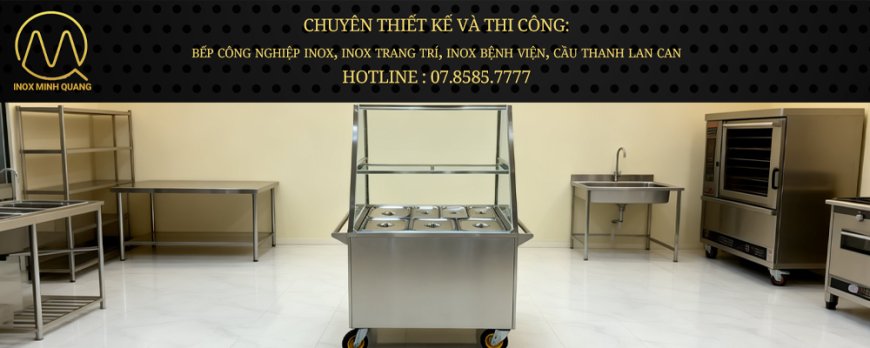 Tủ Giữ Nóng Thức Ăn Inox 7 Khay