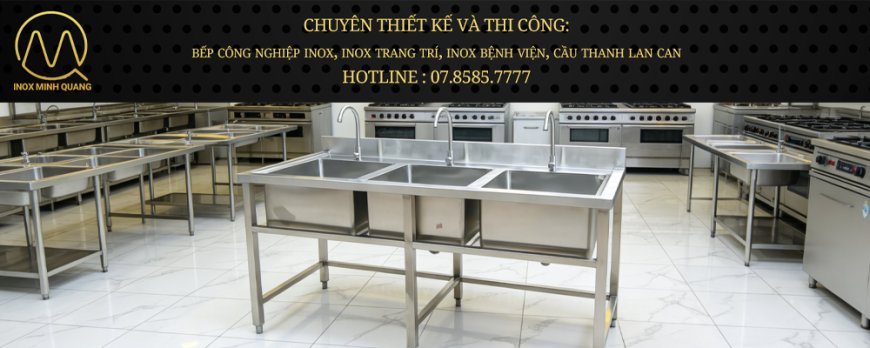 Chậu Rửa 3 Hộc Có Gáy