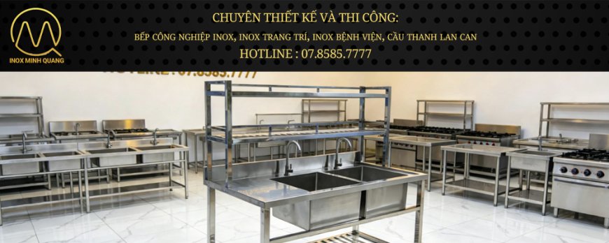 Chậu Rửa 2 Hộc Có Bàn Chờ Và Kệ Trên